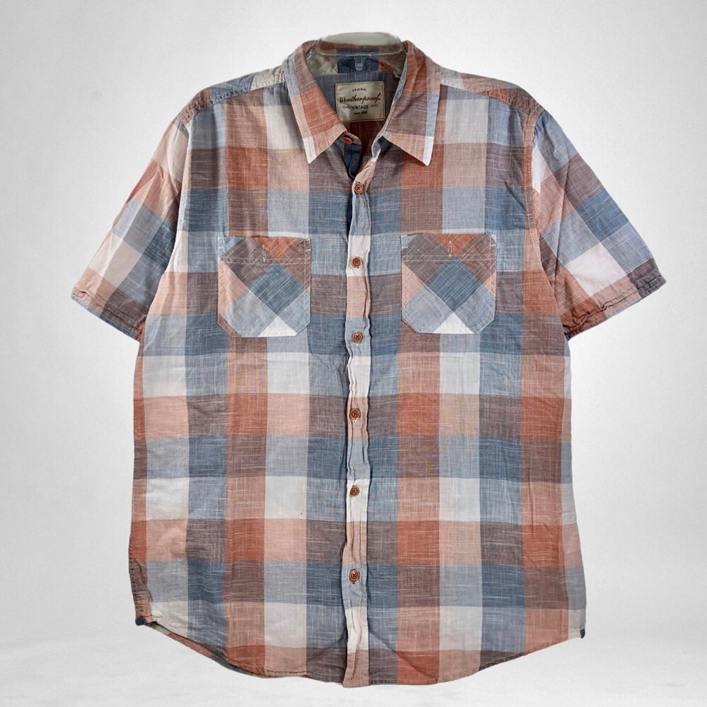 Weatherproof Vintage Original Button Down Shirt, Size Large!
